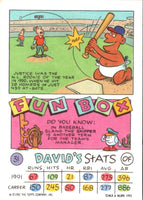 1992 Topps Kids David Justice #31