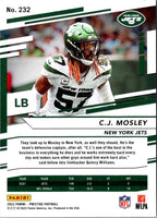 2022 Panini Prestige C.J. Mosley #232