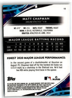 2021 Finest Matt Chapman #12
