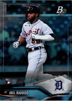 2021 Bowman Platinum Akil Baddoo #90 Rookie