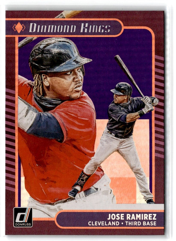 2021 Donruss Jose Ramirez #8