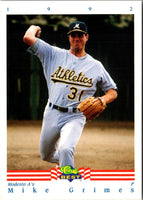1992 Classic Best Mike Grimes #36