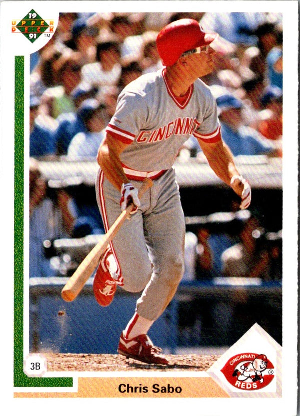 1991 Upper Deck Chris Sabo #135