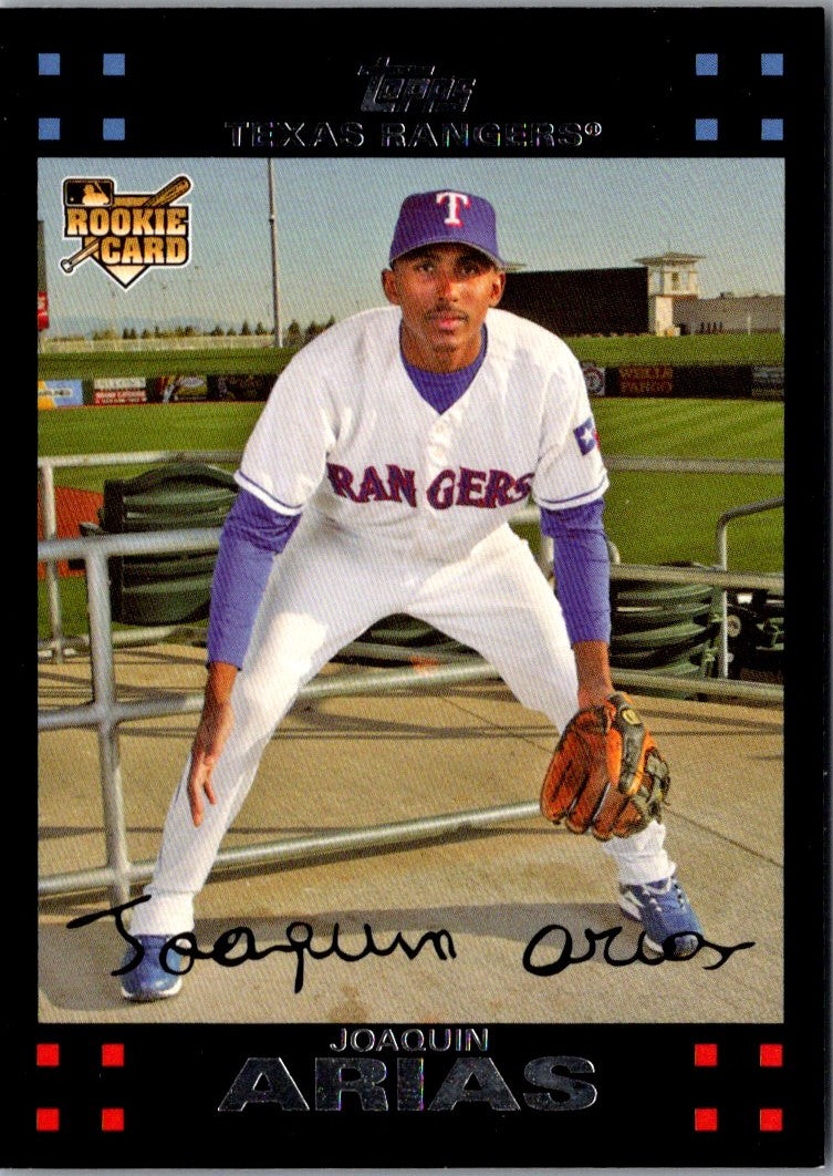 2007 Topps Joaquin Arias