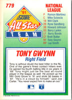 1992 Score Tony Gwynn #779