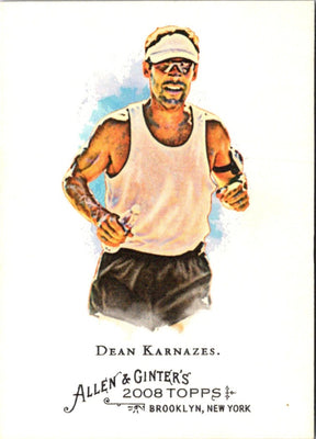 2008 Topps Allen & Ginter Dean Karnazes #268