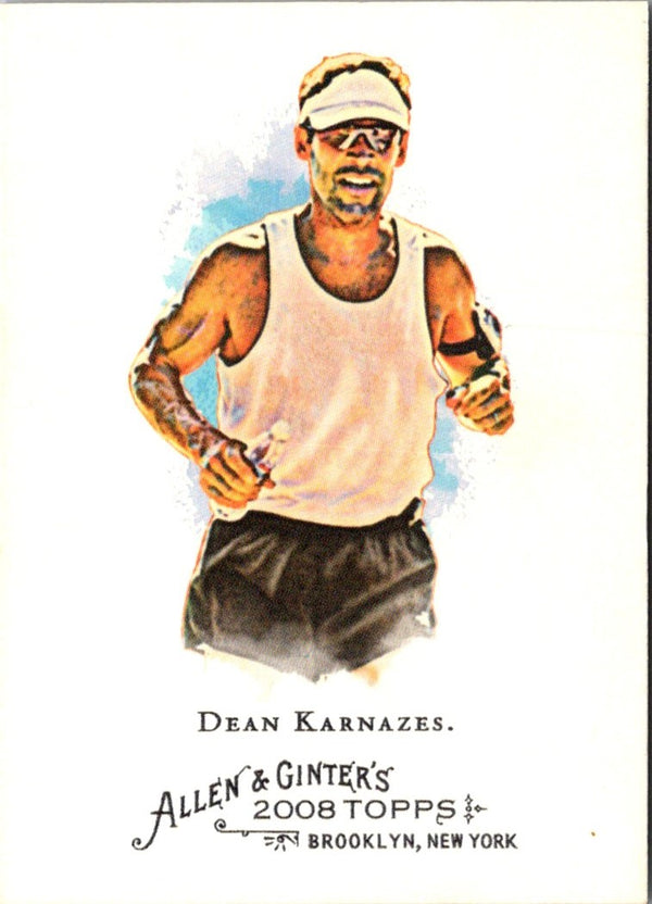 2008 Topps Allen & Ginter Dean Karnazes #268