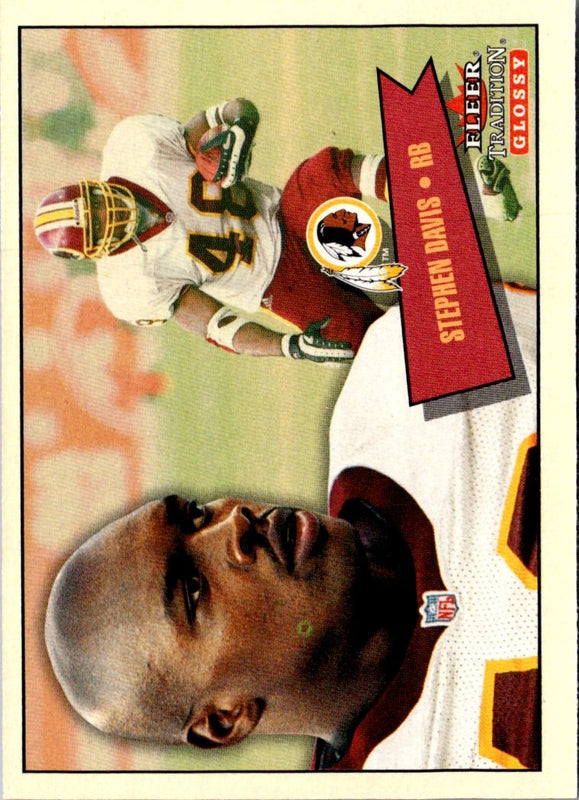 2001 Fleer Tradition Glossy Stephen Davis #21