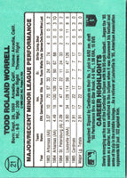 1986 Donruss The Rookies Todd Worrell #21