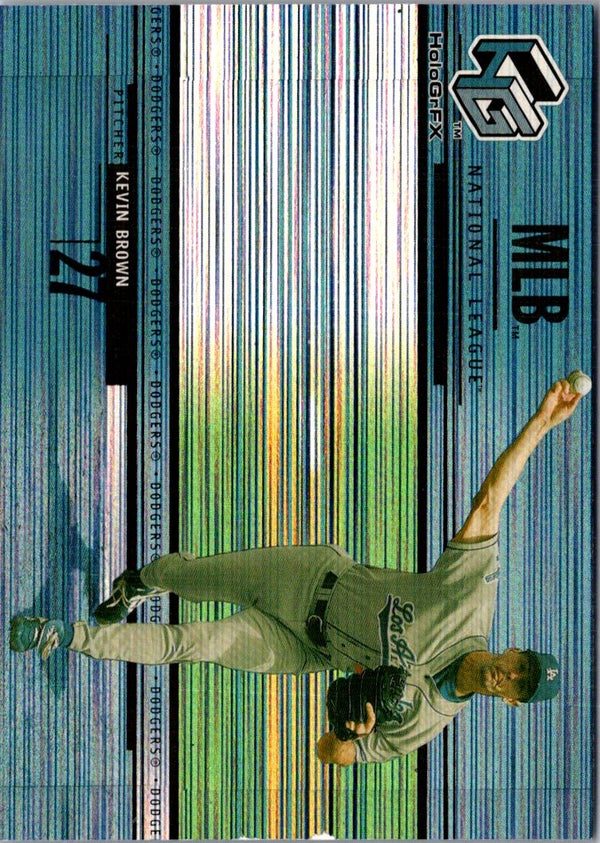 2000 Upper Deck HoloGrFX Kevin Brown #33