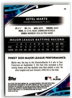 2021 Finest Ketel Marte #43