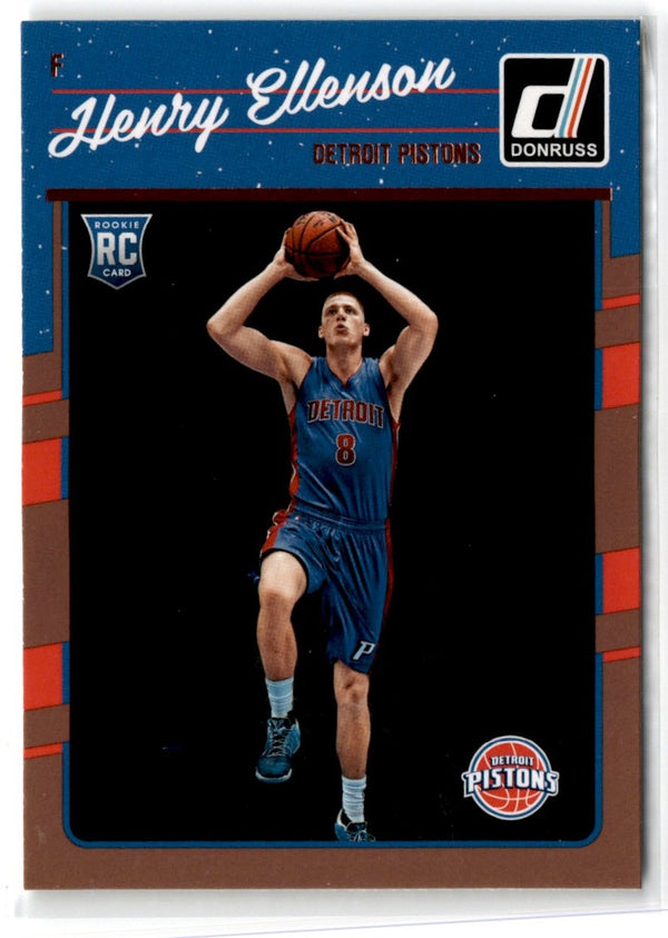 2016 Donruss Henry Ellenson #165 Rookie