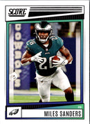 2022 Score Miles Sanders