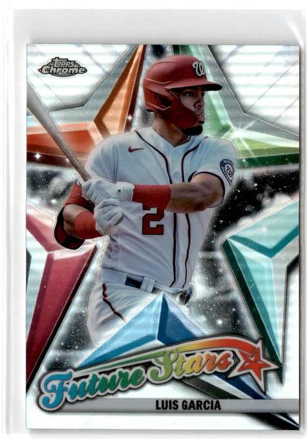 2022 Topps Chrome Future Stars Luis Garcia #FS-8