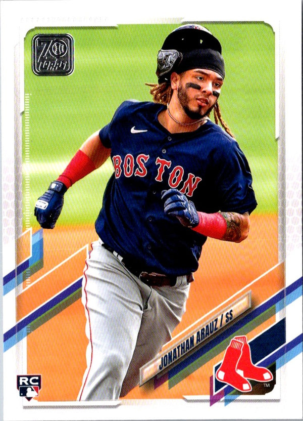 2021 Topps Orange Star Jonathan Arauz #468