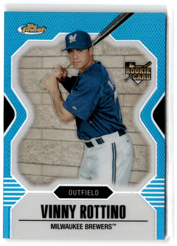 2007 Finest Refractors Blue Vinny Rottino #144 395/399