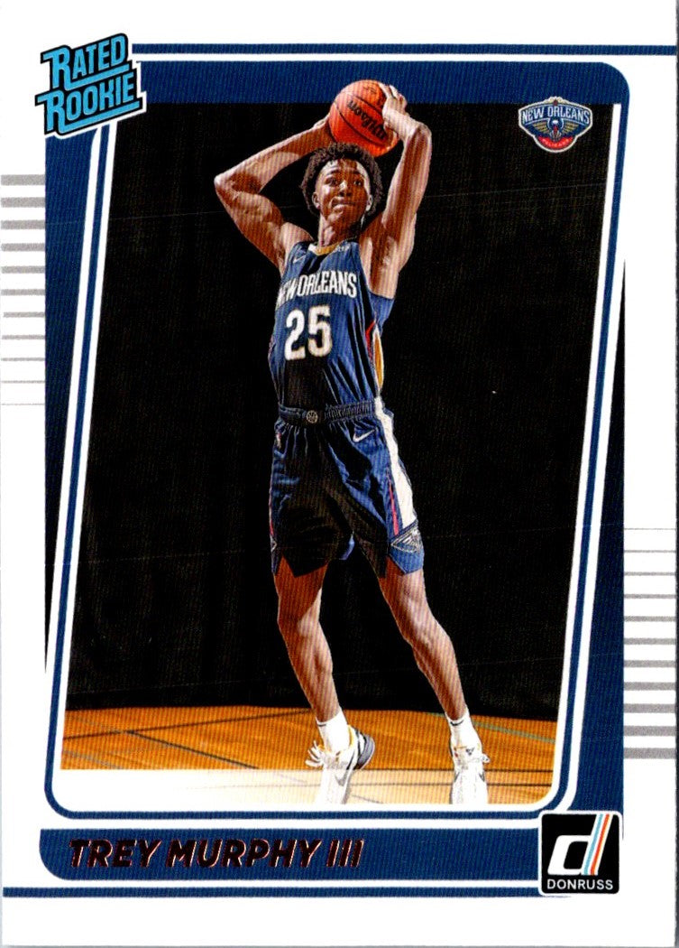 2021 Donruss Rated Rookies Trey Murphy III