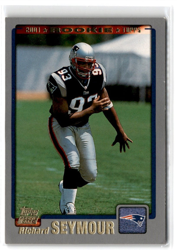 2001 Topps Richard Seymour #360 Rookie