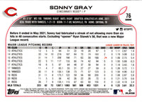 2022 Topps Chrome Sonny Gray #76