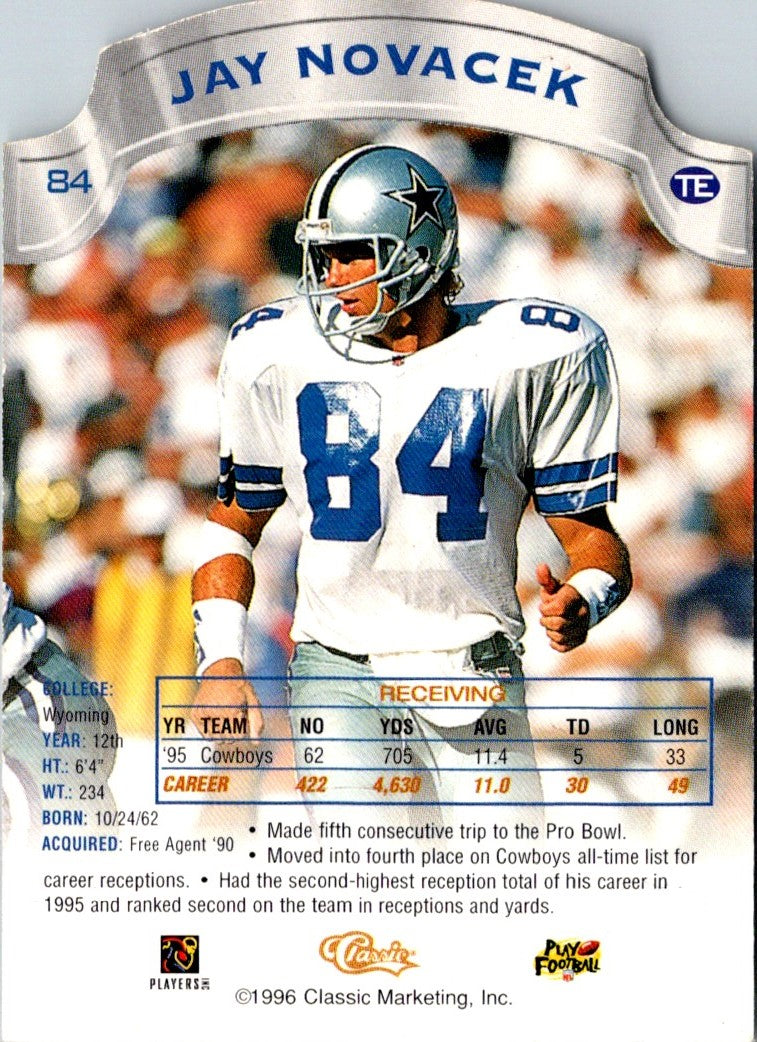 1996 Pro Line DC III Jay Novacek