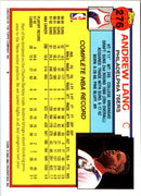 1992 Topps Andrew Lang