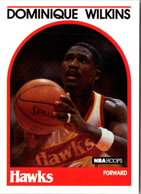 1989 Hoops Dominique Wilkins #130