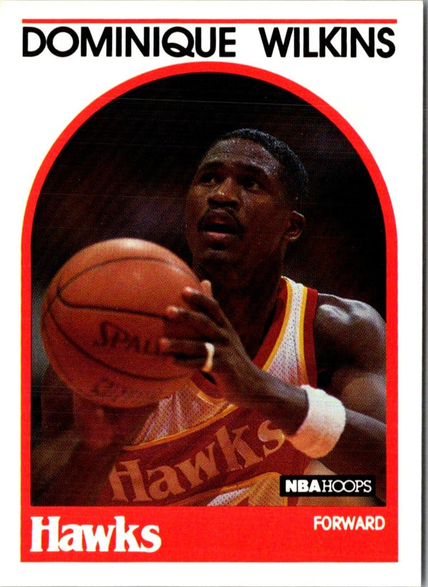 1989 Hoops Dominique Wilkins #130