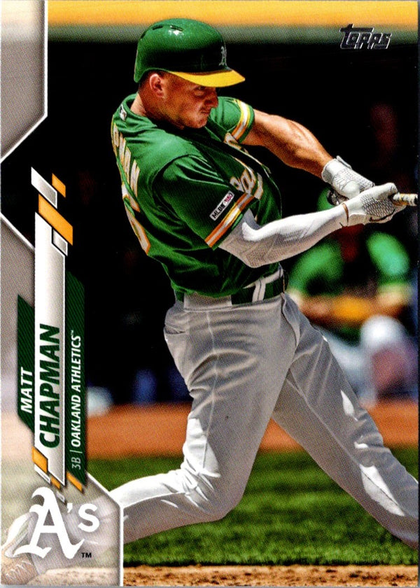 2020 Topps Matt Chapman #127