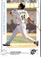 2002 Topps Ten Jason Giambi #67