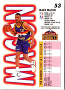 1993 Fleer Mark Macon