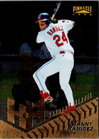 1996 Pinnacle Foil Manny Ramirez #278