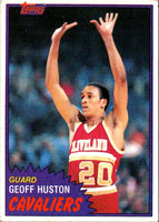 1981 Topps Geoff Huston #MW73