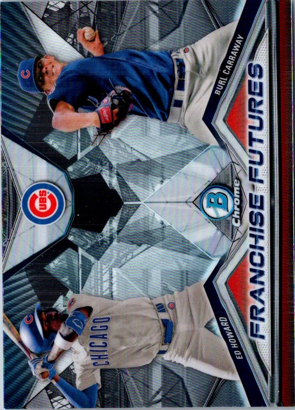 2020 Bowman Draft Franchise Futures Ed Howard/Burl Carraway #FF-EB