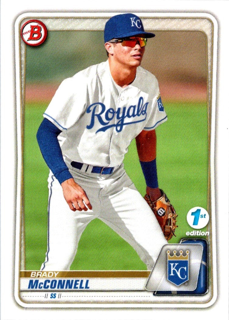 2020 Bowman Draft 1st Edition Brady McConnell