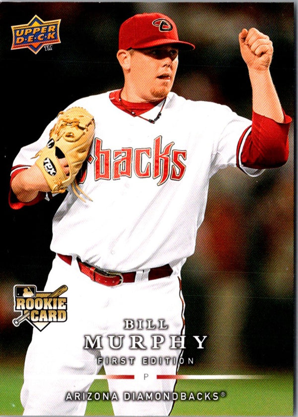 2008 Upper Deck First Edition Bill Murphy #282 Rookie