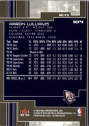 2002 Ultra Aaron Williams