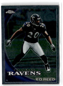 2010 Topps Chrome Refractors Ed Reed