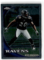 2010 Topps Chrome Refractors Ed Reed #C192