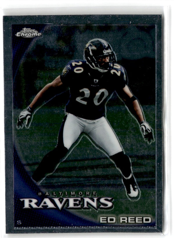 2010 Topps Chrome Refractors Ed Reed #C192