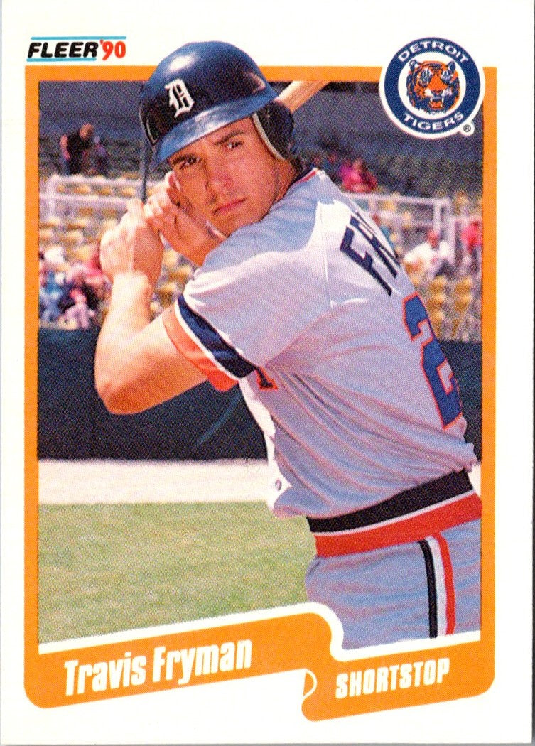 1990 Fleer Update Travis Fryman