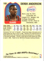 1999 Hoops Decade Derek Anderson #169