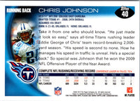 2010 Topps Chris Johnson #40