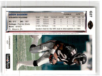 1992 Upper Deck Gold Deion Sanders #G27