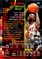 1994 Stadium Club 1st Day Issue Glen Rice #80
