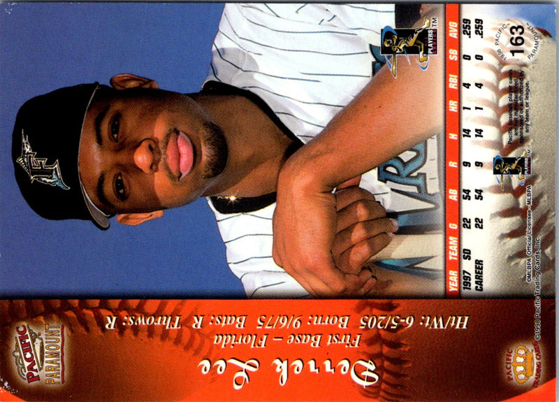 1998 Pacific Paramount Derrek Lee