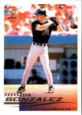 2000 Pacific Crown Collection Luis Gonzalez #15