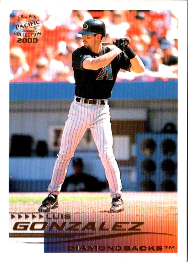 2000 Pacific Crown Collection Luis Gonzalez #15