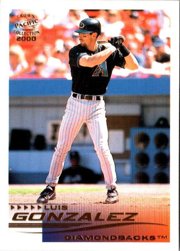 2000 Pacific Crown Collection Luis Gonzalez #15