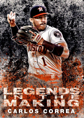 2018 Topps Legends in the Making Black Carlos Correa #LTM-CC