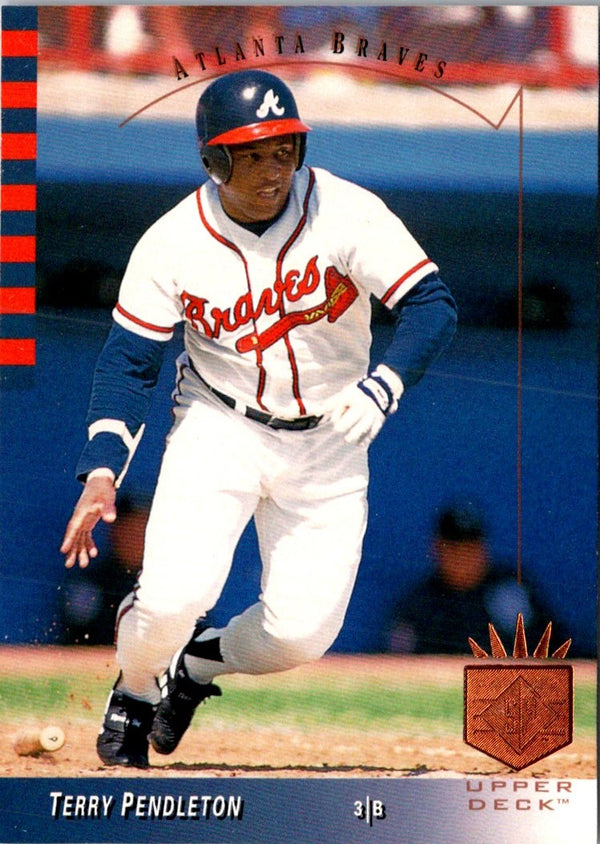 1993 SP Terry Pendleton #61